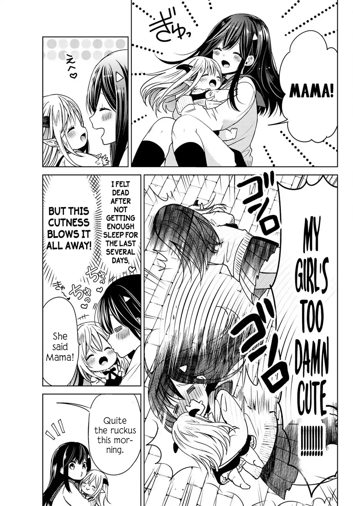 I Became the Mother of the Strongest Demon Lord's 10 Children in Another World. Chapter 3 page 4 - Chapter 3: I Cooked for the 1st Time in a Long Time