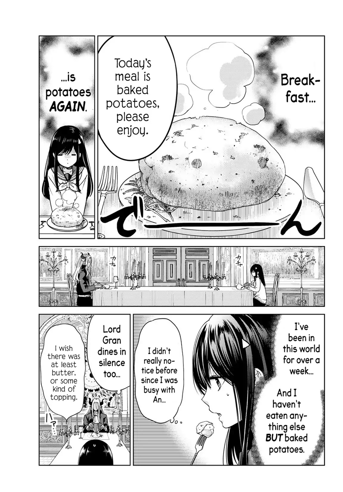 I Became the Mother of the Strongest Demon Lord's 10 Children in Another World. Chapter 3 page 6 - Chapter 3: I Cooked for the 1st Time in a Long Time