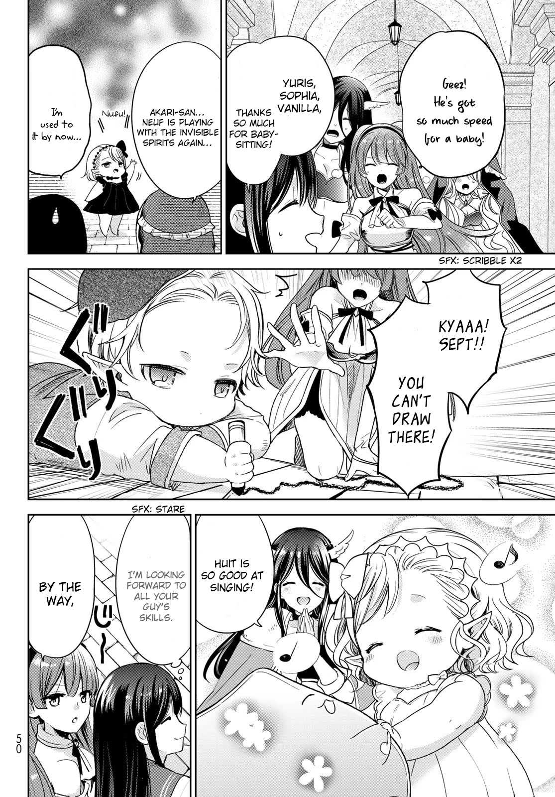 I Became the Mother of the Strongest Demon Lord's 10 Children in Another World. Chapter 30 page 8 - Chapter 30: We found everyone’s idol