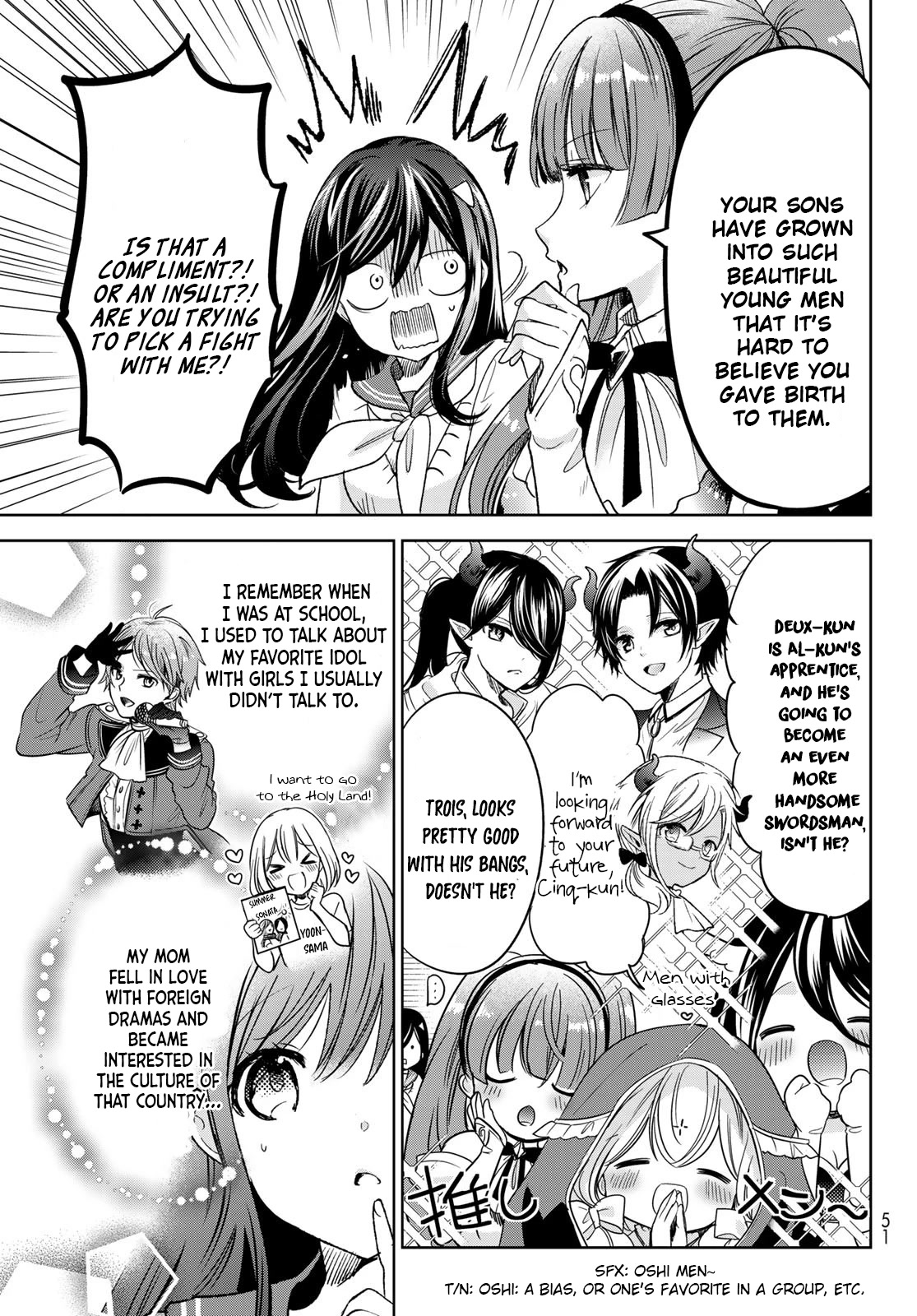 I Became the Mother of the Strongest Demon Lord's 10 Children in Another World. Chapter 30 page 9 - Chapter 30: We found everyone’s idol