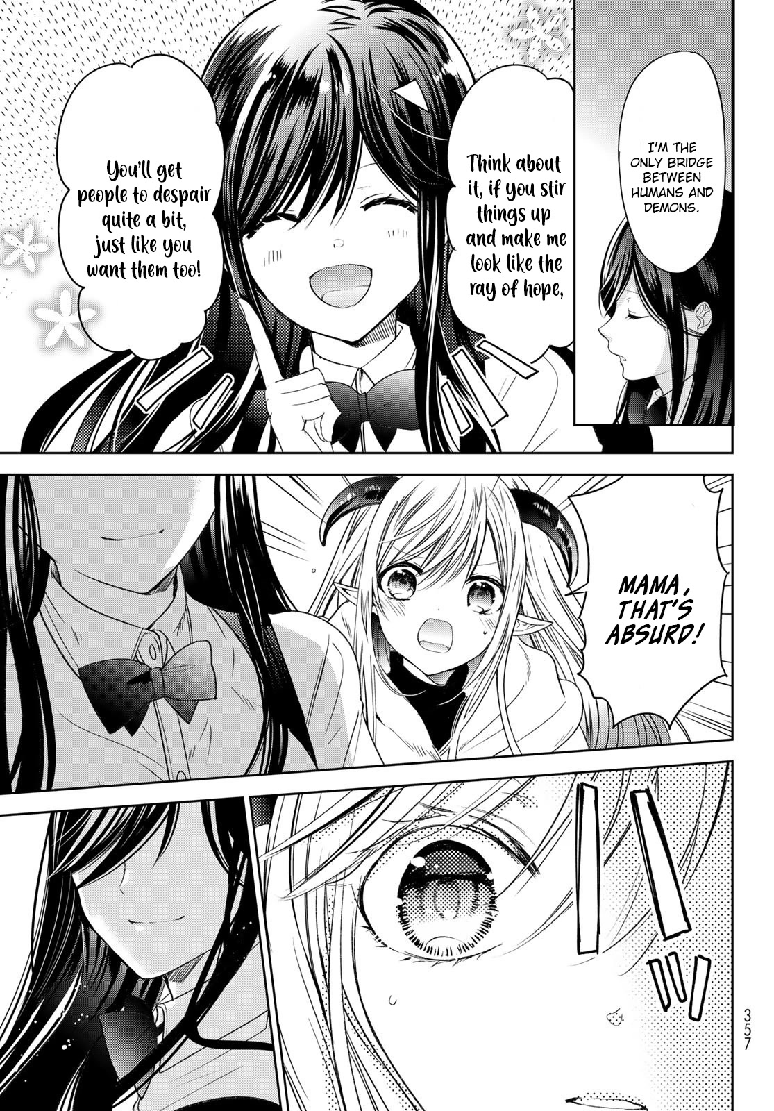 I Became the Mother of the Strongest Demon Lord's 10 Children in Another World. Chapter 32 page 15 - Chapter 32: I became the bridge between the humans and demons