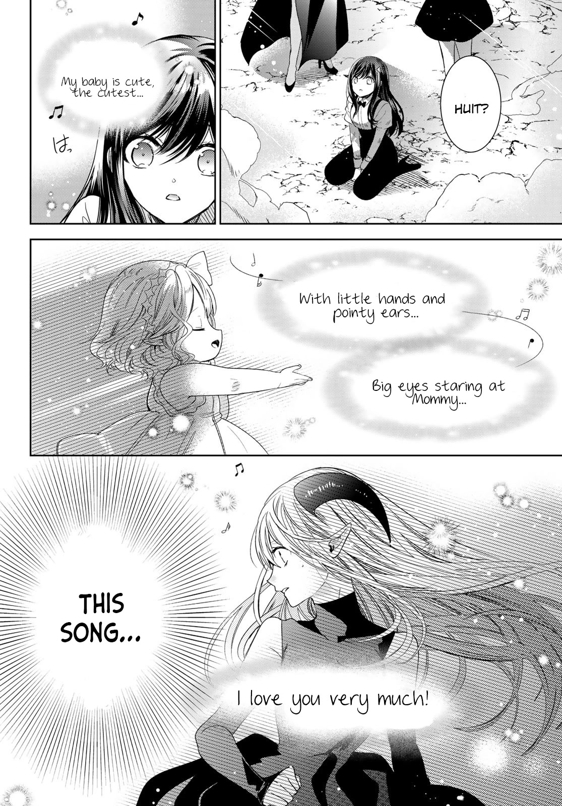 I Became the Mother of the Strongest Demon Lord's 10 Children in Another World. Chapter 33 page 22 - Chapter 33: Demon blood runs rampant