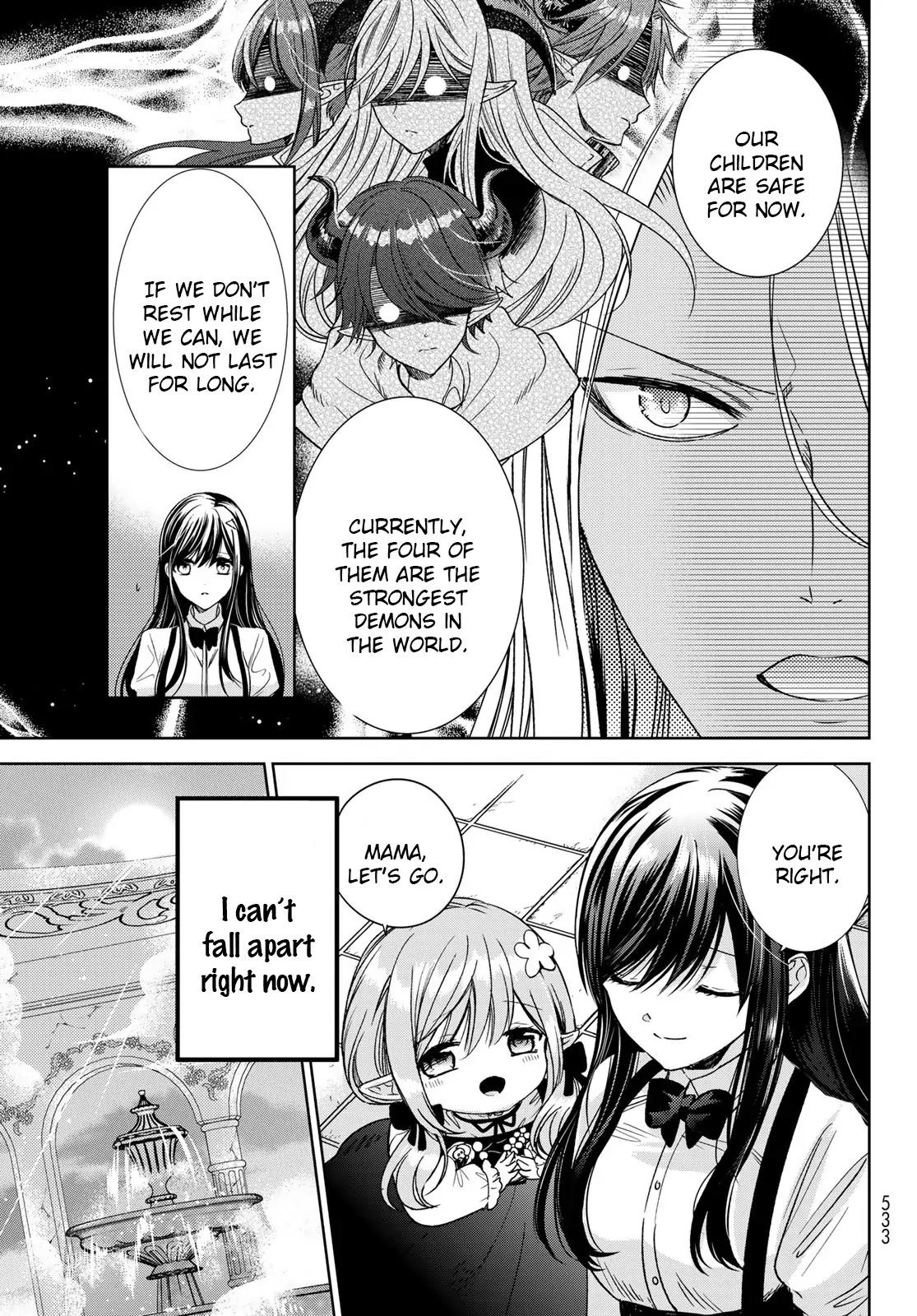 I Became the Mother of the Strongest Demon Lord's 10 Children in Another World. Chapter 34 page 9 - Chapter 34: We met the Ancients