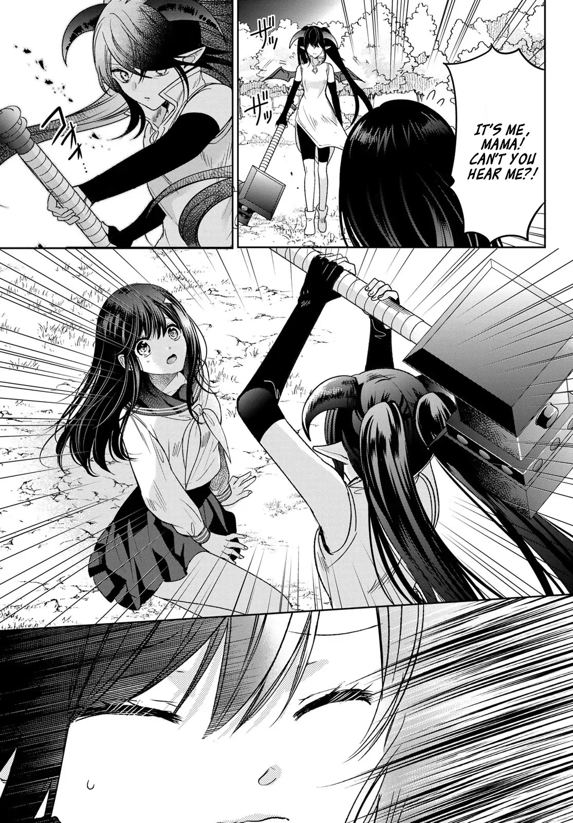 I Became the Mother of the Strongest Demon Lord's 10 Children in Another World. Chapter 35 page 13 - Chapter 35: We had a fight with the cute twins