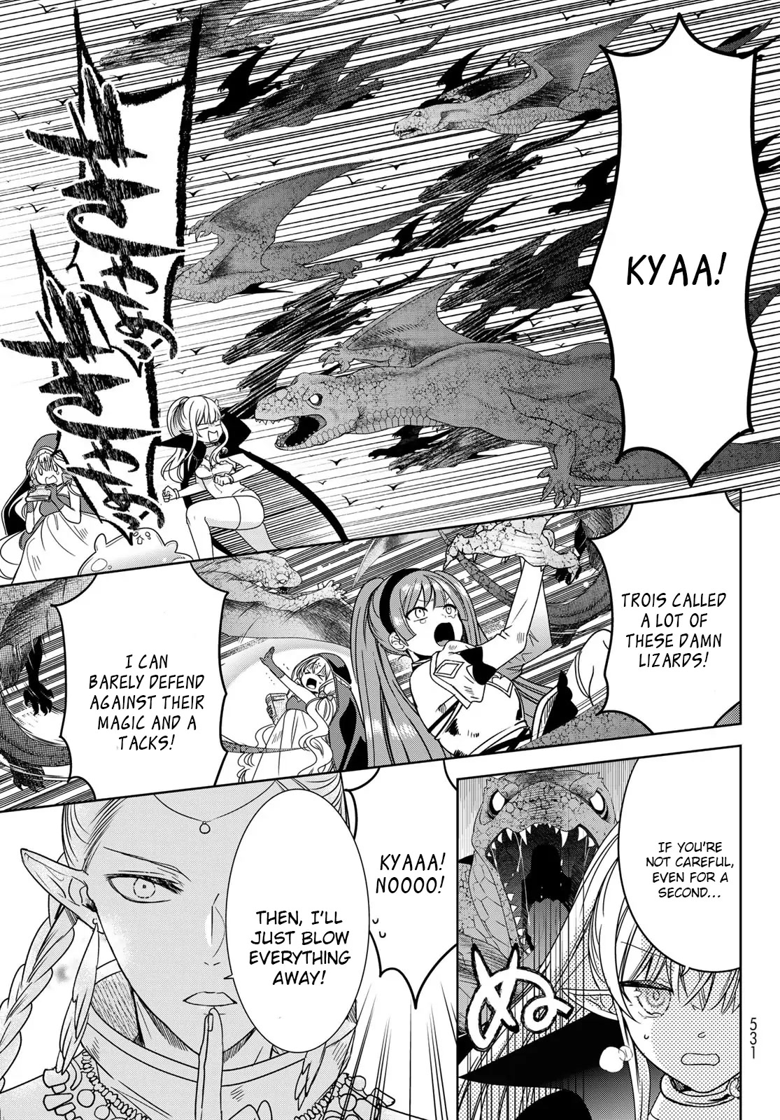 I Became the Mother of the Strongest Demon Lord's 10 Children in Another World. Chapter 35 page 21 - Chapter 35: We had a fight with the cute twins