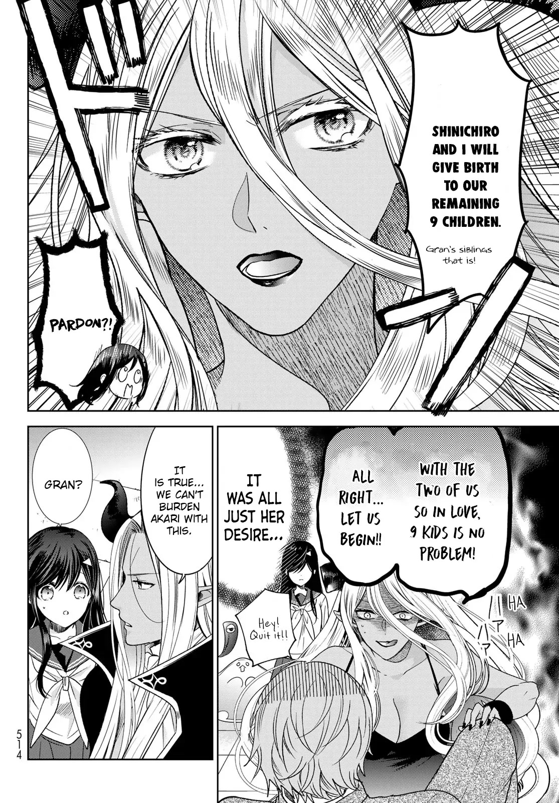 I Became the Mother of the Strongest Demon Lord's 10 Children in Another World. Chapter 35 page 4 - Chapter 35: We had a fight with the cute twins
