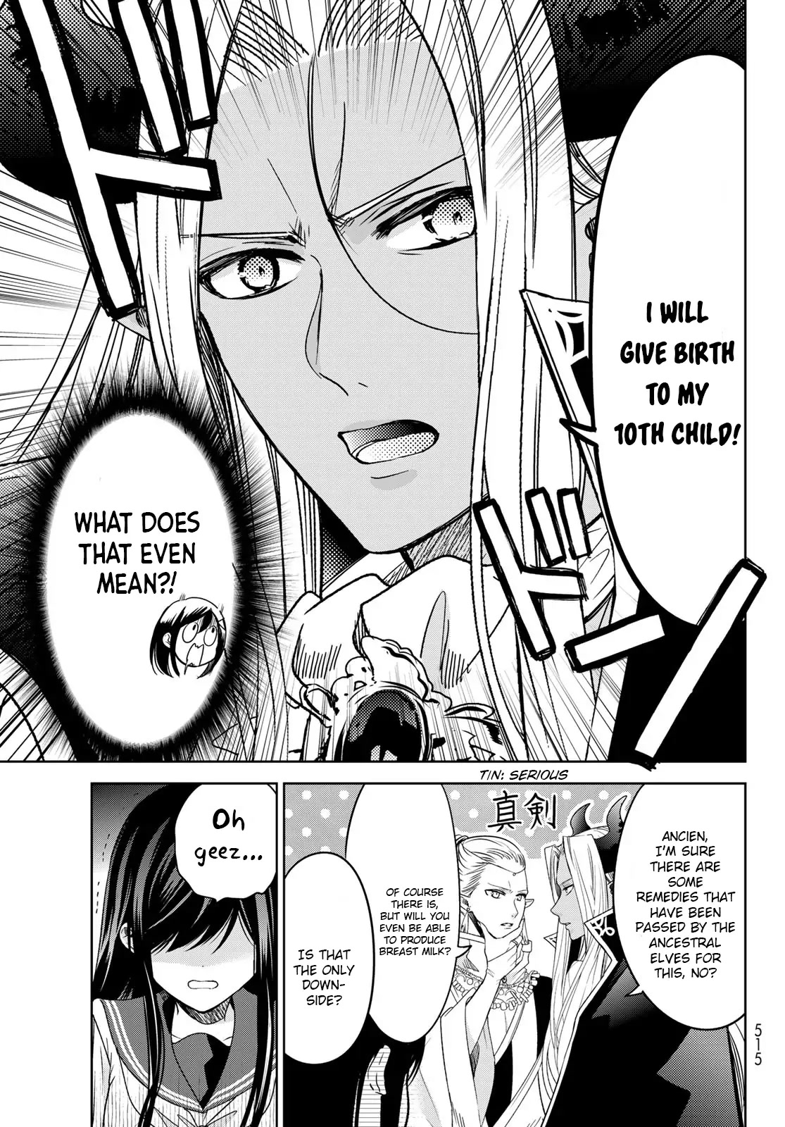 I Became the Mother of the Strongest Demon Lord's 10 Children in Another World. Chapter 35 page 5 - Chapter 35: We had a fight with the cute twins