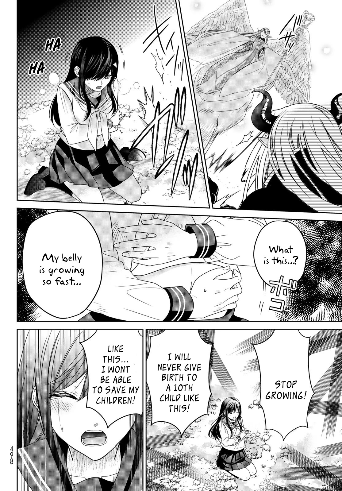 I Became the Mother of the Strongest Demon Lord's 10 Children in Another World. Chapter 36 page 12 - Chapter 36: I can feel all the love