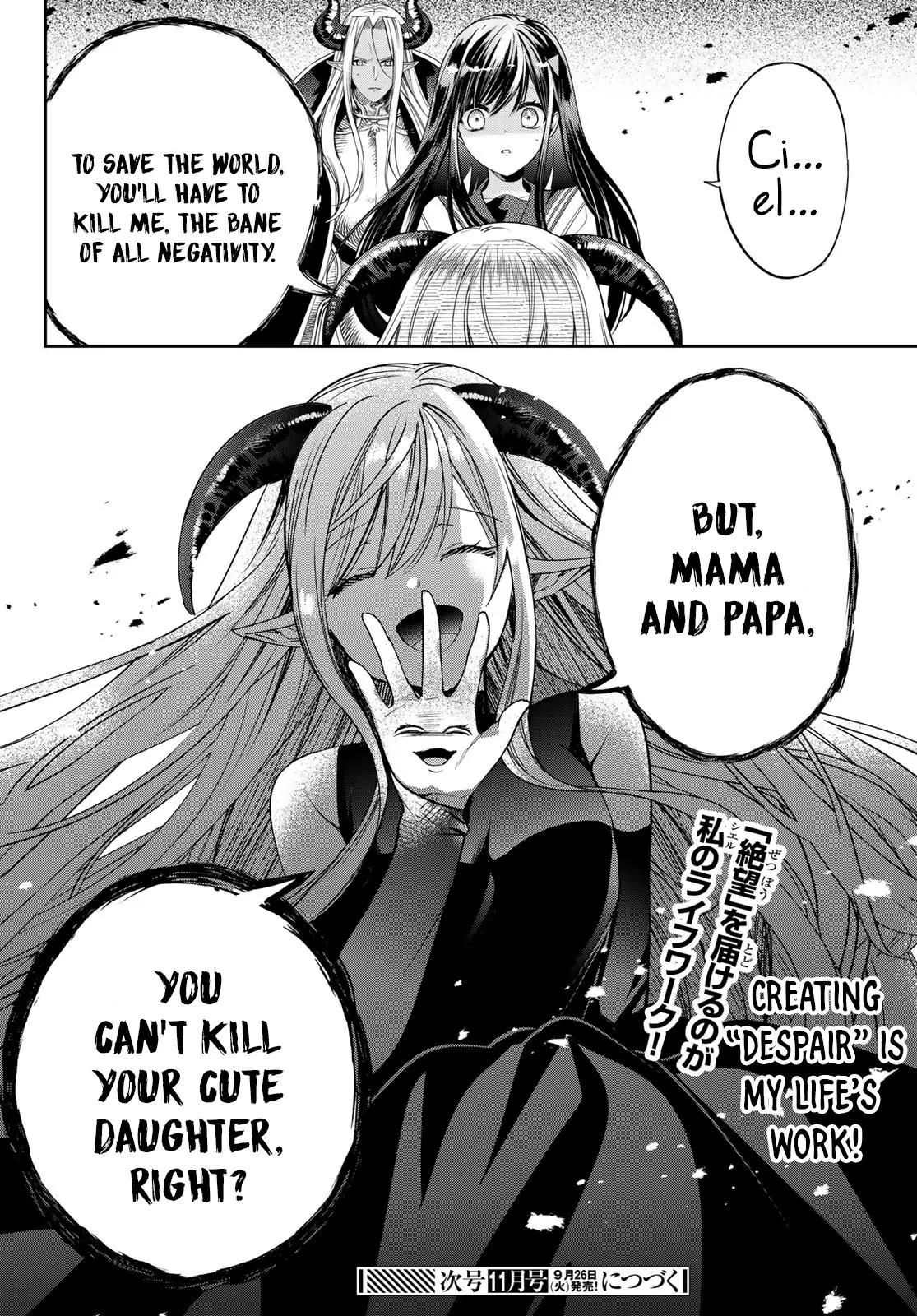 I Became the Mother of the Strongest Demon Lord's 10 Children in Another World. Chapter 38 page 34 - Chapter 38: A dish of despair, coming right up!