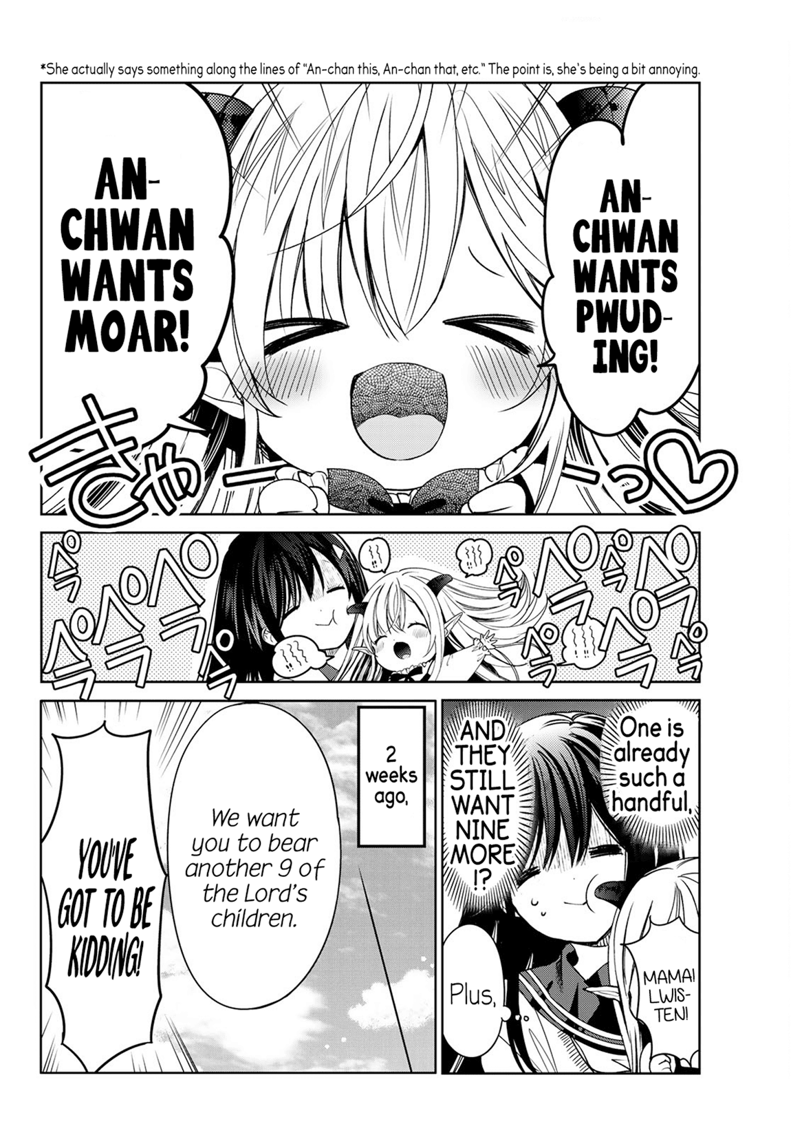 I Became the Mother of the Strongest Demon Lord's 10 Children in Another World. Chapter 4 page 5 - Chapter 4: We Went on a Picnic