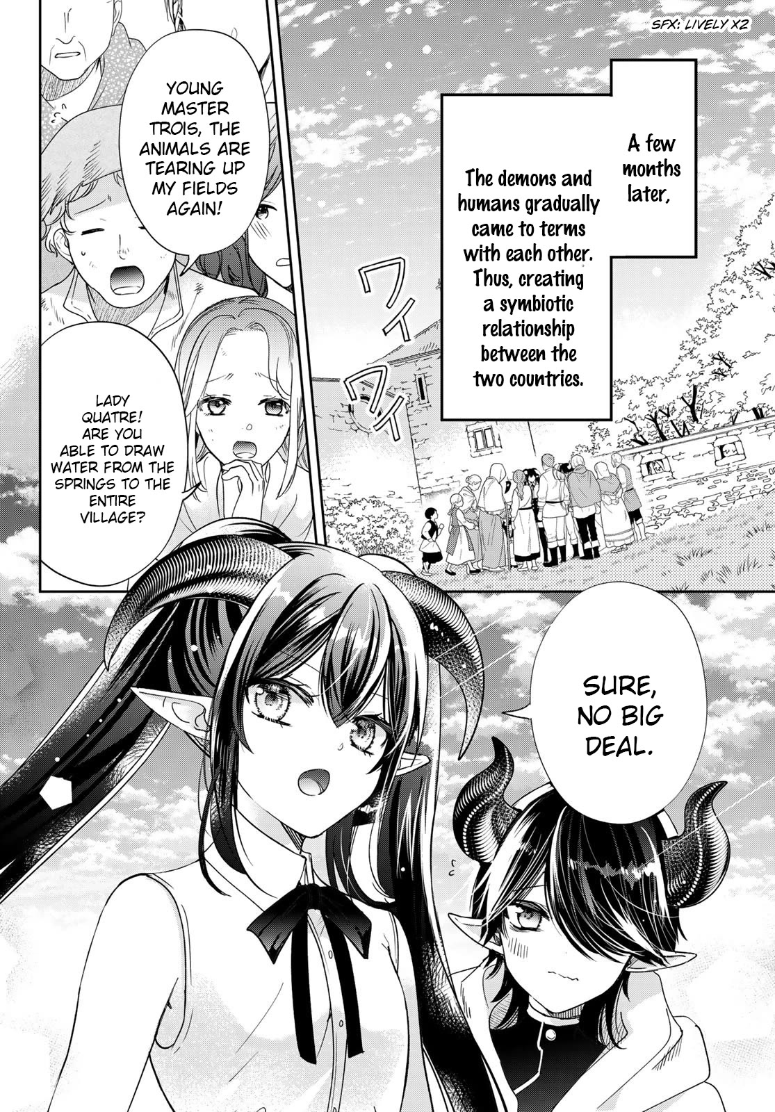 I Became the Mother of the Strongest Demon Lord's 10 Children in Another World. Chapter 40 page 46 - Chapter 40: I became the Mother of the children of the Most Powerful Demon Lord in another world [END]