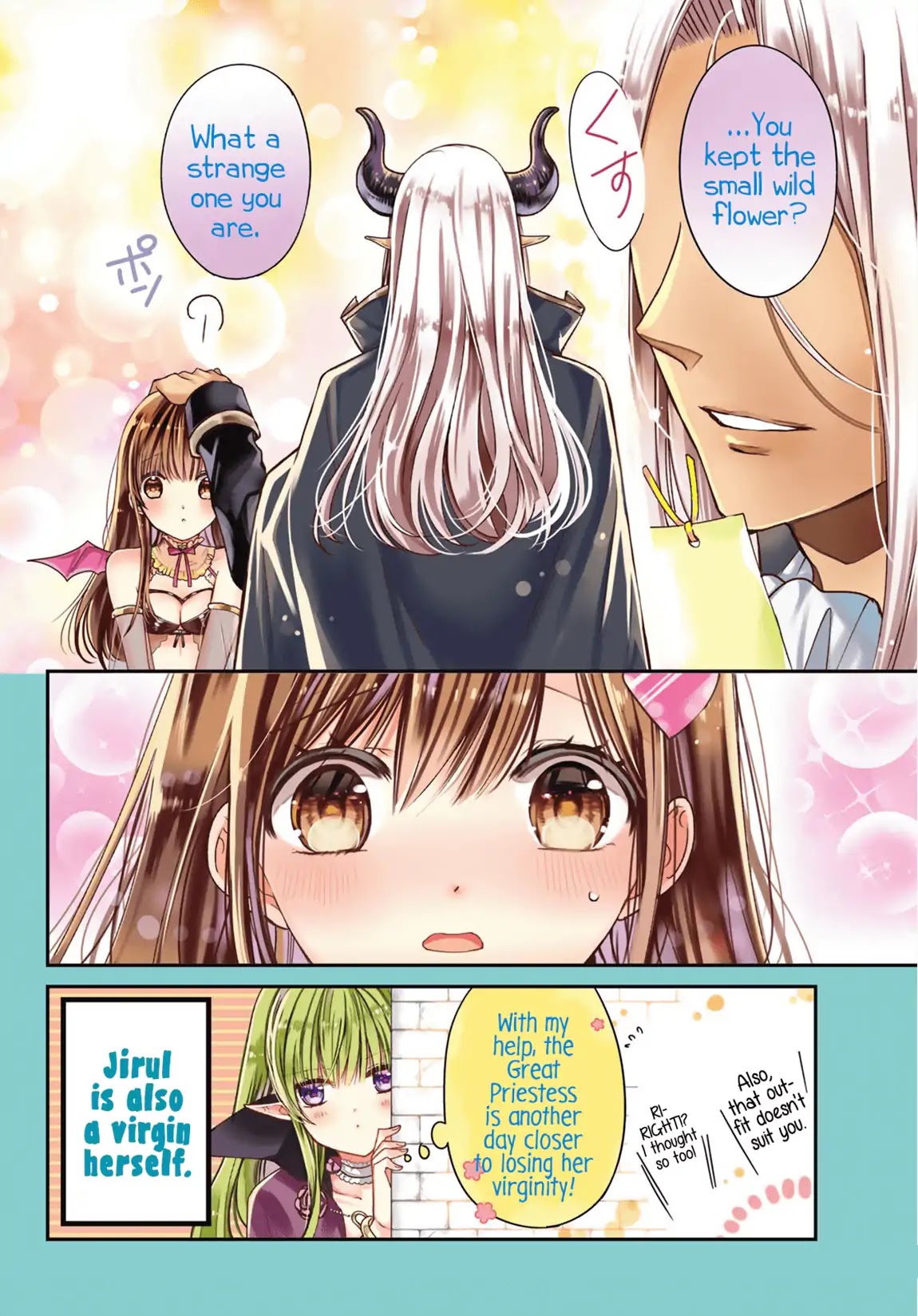I Became the Mother of the Strongest Demon Lord's 10 Children in Another World. Chapter 6.5 page 5 - Chapter 6.5: Full Colour Mini Comic