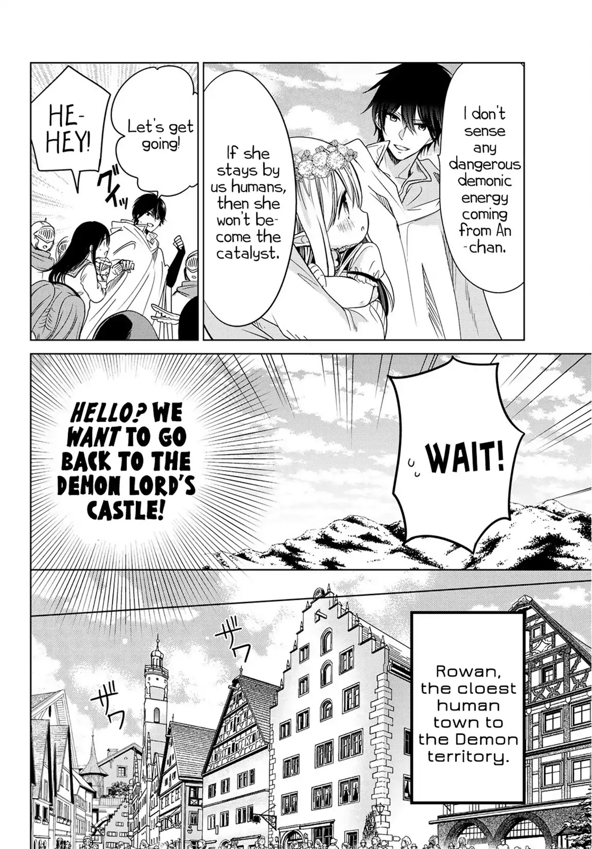 I Became the Mother of the Strongest Demon Lord's 10 Children in Another World. Chapter 6 page 11 - Chapter 6: I Visited a Human Town.