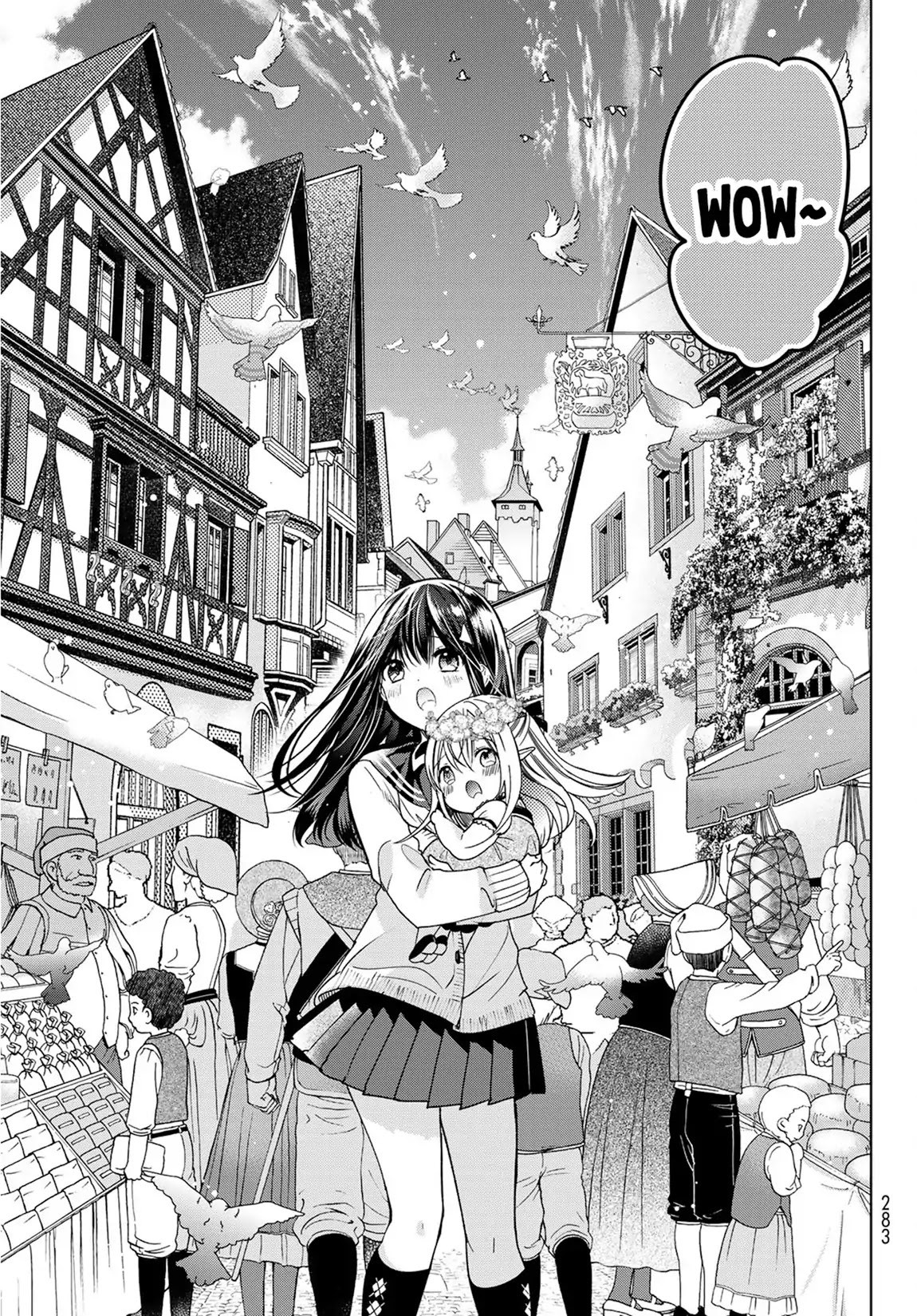 I Became the Mother of the Strongest Demon Lord's 10 Children in Another World. Chapter 6 page 12 - Chapter 6: I Visited a Human Town.