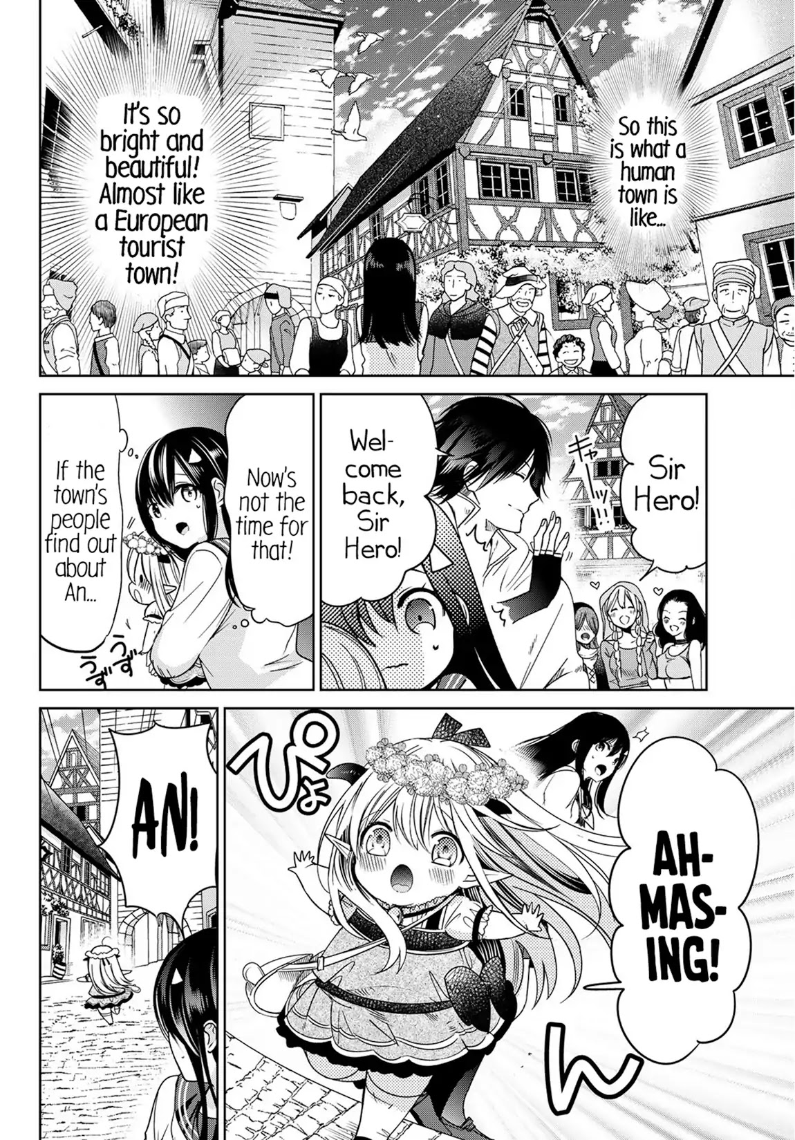 I Became the Mother of the Strongest Demon Lord's 10 Children in Another World. Chapter 6 page 13 - Chapter 6: I Visited a Human Town.