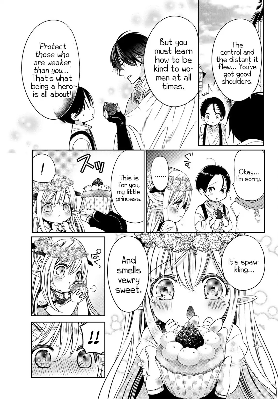 I Became the Mother of the Strongest Demon Lord's 10 Children in Another World. Chapter 6 page 18 - Chapter 6: I Visited a Human Town.