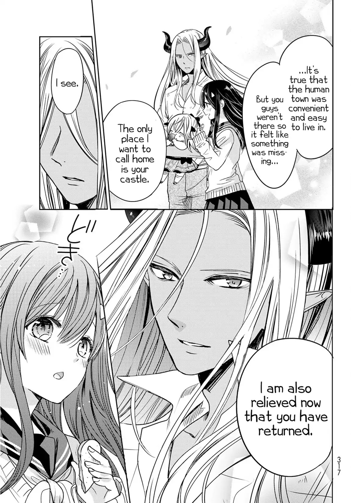 I Became the Mother of the Strongest Demon Lord's 10 Children in Another World. Chapter 6 page 46 - Chapter 6: I Visited a Human Town.