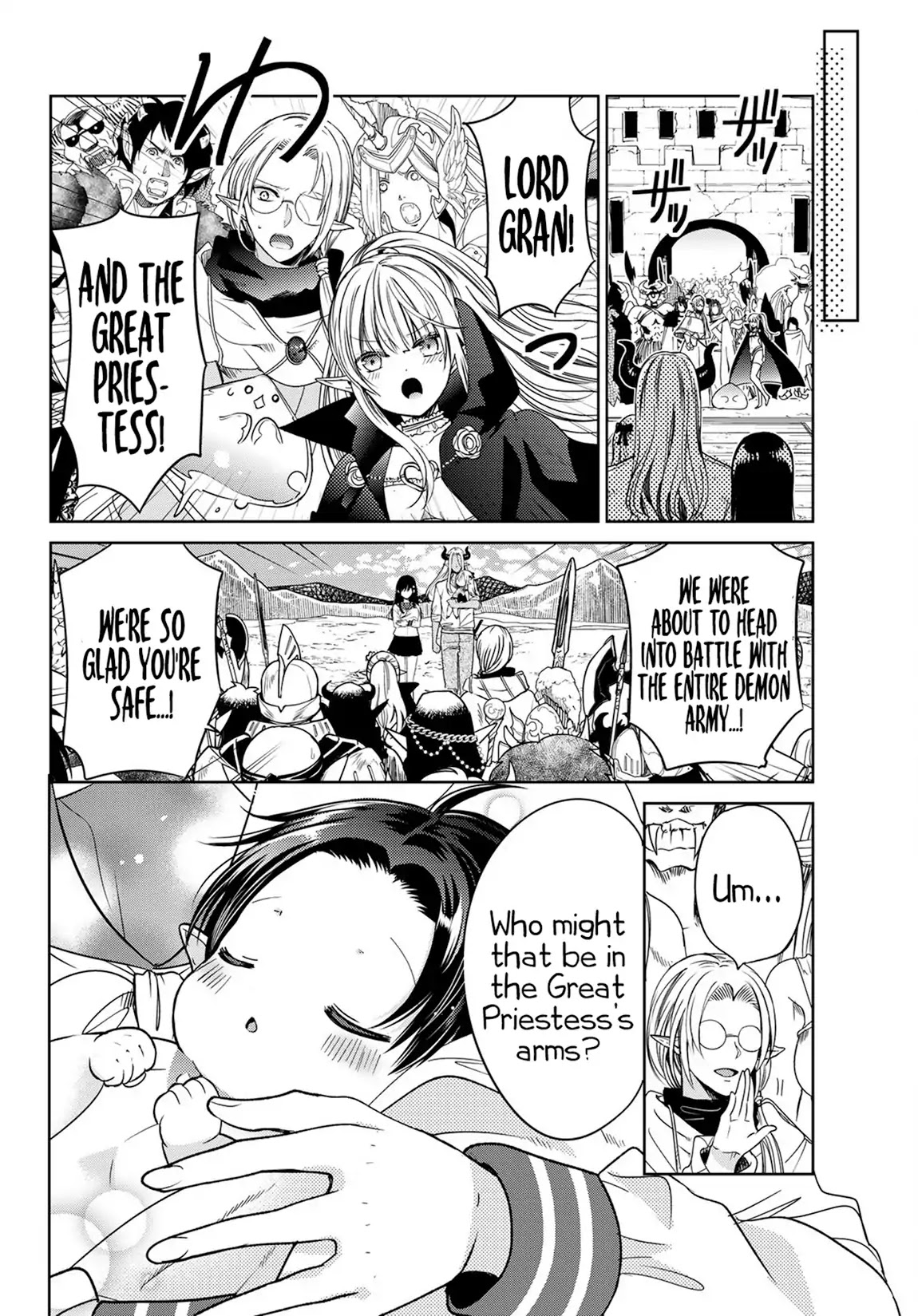 I Became the Mother of the Strongest Demon Lord's 10 Children in Another World. Chapter 6 page 49 - Chapter 6: I Visited a Human Town.