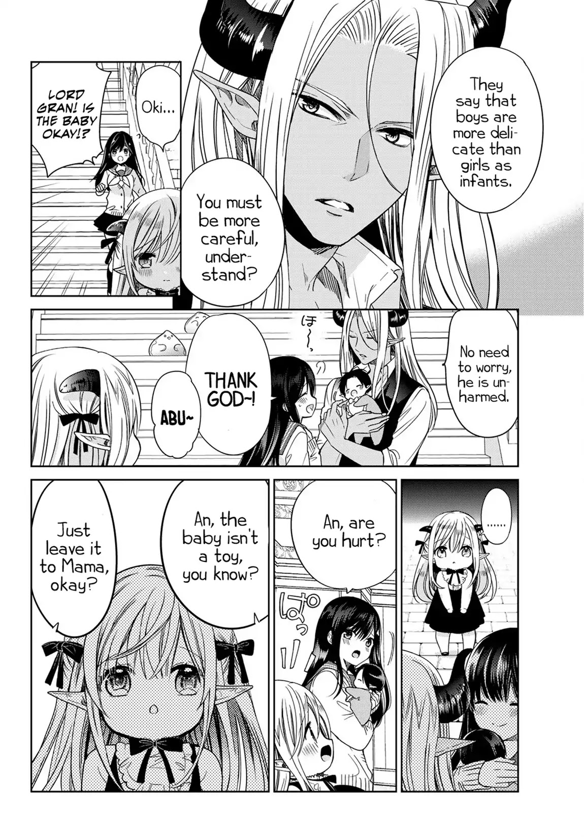 I Became the Mother of the Strongest Demon Lord's 10 Children in Another World. Chapter 7 page 15 - Chapter 7: A Mini Mama is Born