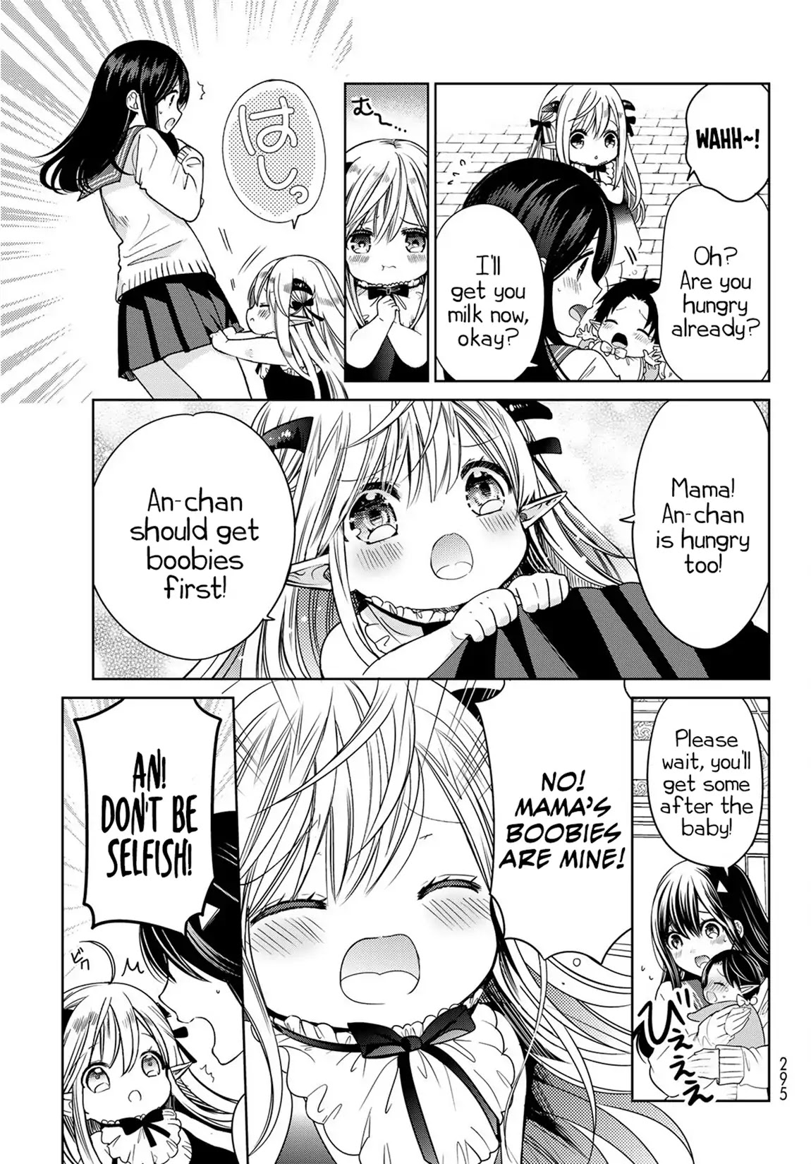 I Became the Mother of the Strongest Demon Lord's 10 Children in Another World. Chapter 7 page 16 - Chapter 7: A Mini Mama is Born