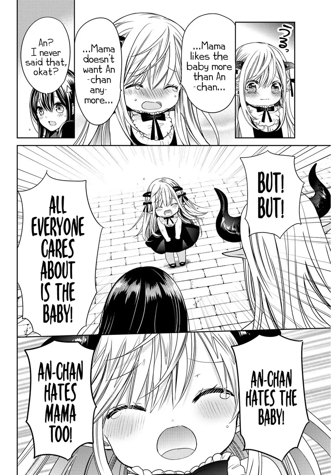 I Became the Mother of the Strongest Demon Lord's 10 Children in Another World. Chapter 7 page 17 - Chapter 7: A Mini Mama is Born