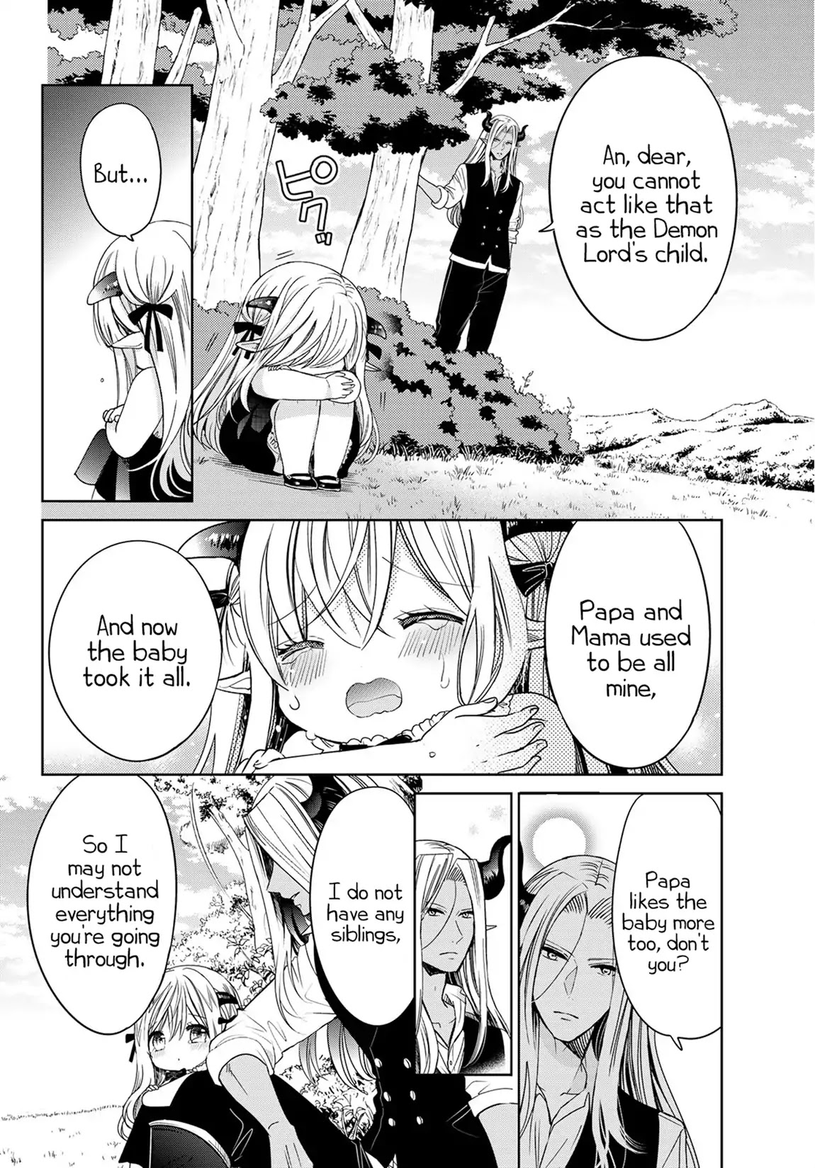 I Became the Mother of the Strongest Demon Lord's 10 Children in Another World. Chapter 7 page 19 - Chapter 7: A Mini Mama is Born
