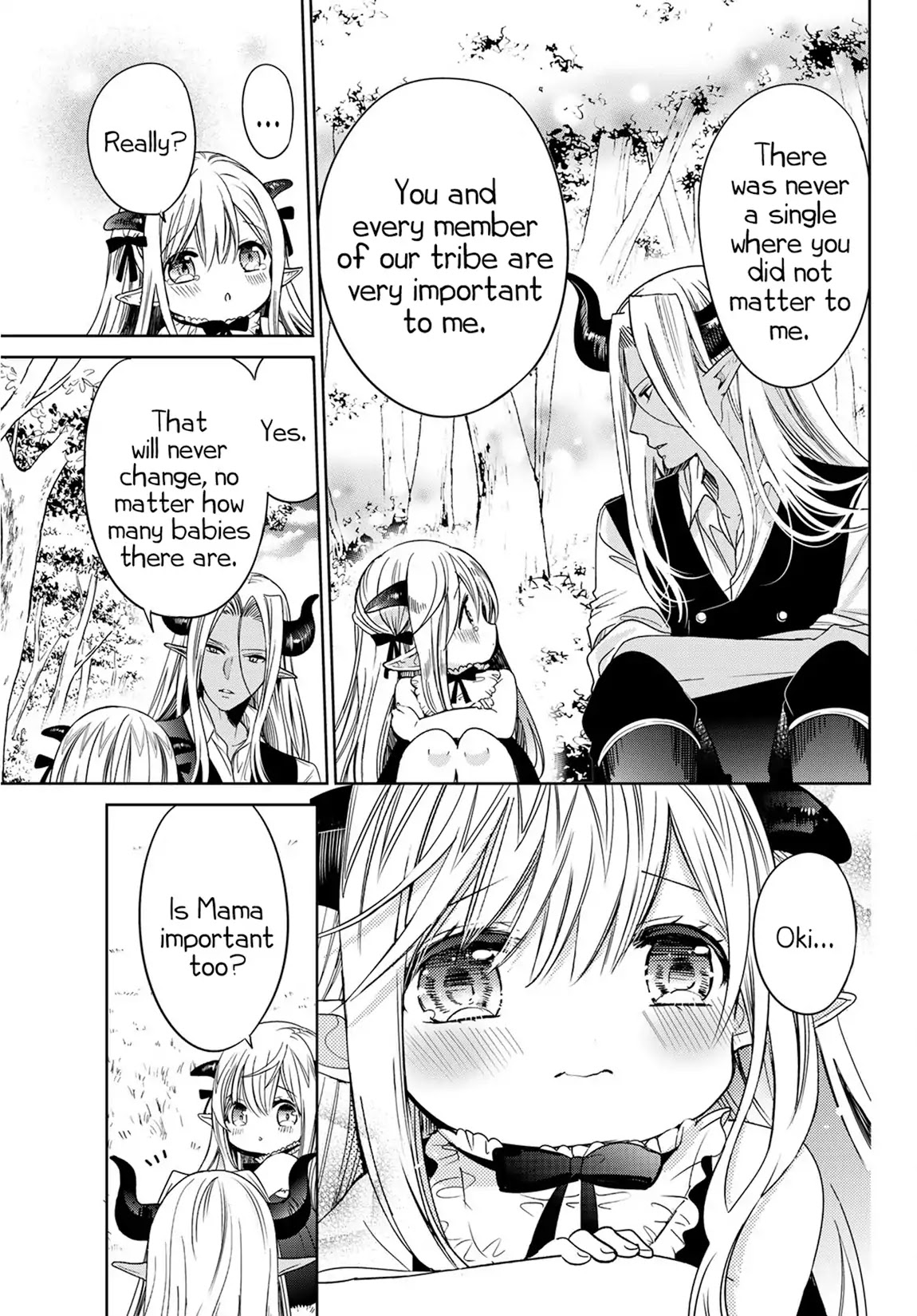 I Became the Mother of the Strongest Demon Lord's 10 Children in Another World. Chapter 7 page 20 - Chapter 7: A Mini Mama is Born