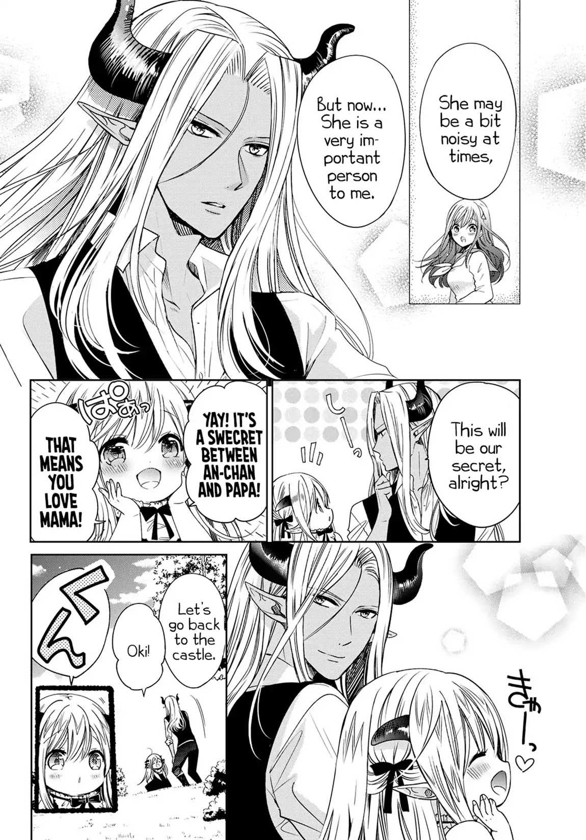 I Became the Mother of the Strongest Demon Lord's 10 Children in Another World. Chapter 7 page 21 - Chapter 7: A Mini Mama is Born