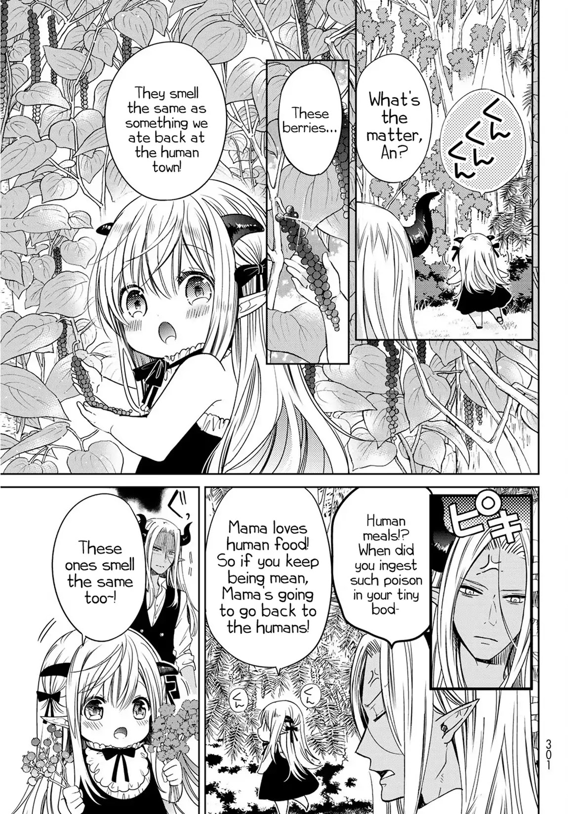 I Became the Mother of the Strongest Demon Lord's 10 Children in Another World. Chapter 7 page 22 - Chapter 7: A Mini Mama is Born
