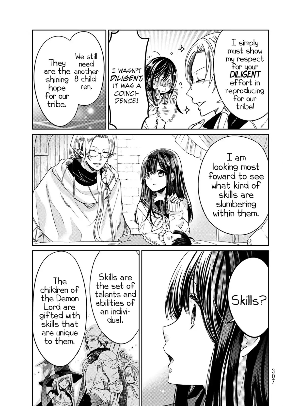 I Became the Mother of the Strongest Demon Lord's 10 Children in Another World. Chapter 7 page 28 - Chapter 7: A Mini Mama is Born