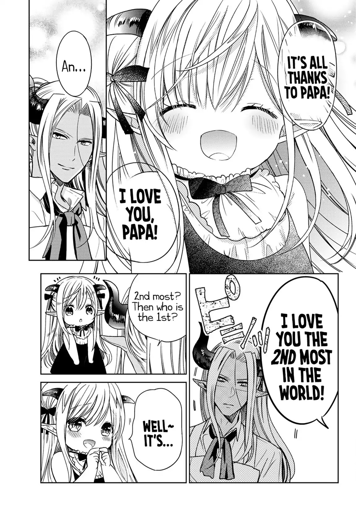 I Became the Mother of the Strongest Demon Lord's 10 Children in Another World. Chapter 7 page 38 - Chapter 7: A Mini Mama is Born