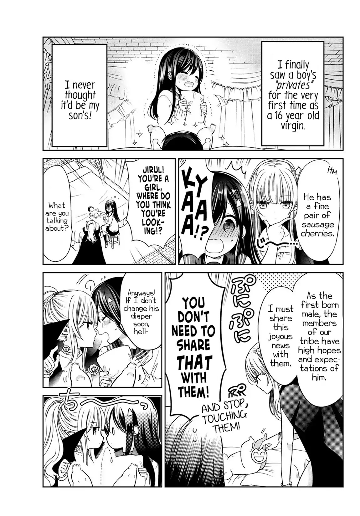 I Became the Mother of the Strongest Demon Lord's 10 Children in Another World. Chapter 7 page 4 - Chapter 7: A Mini Mama is Born