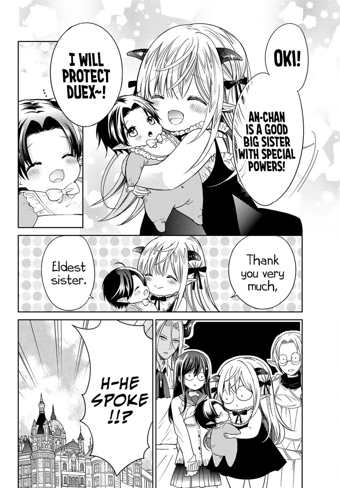 I Became the Mother of the Strongest Demon Lord's 10 Children in Another World. Chapter 7 page 41 - Chapter 7: A Mini Mama is Born