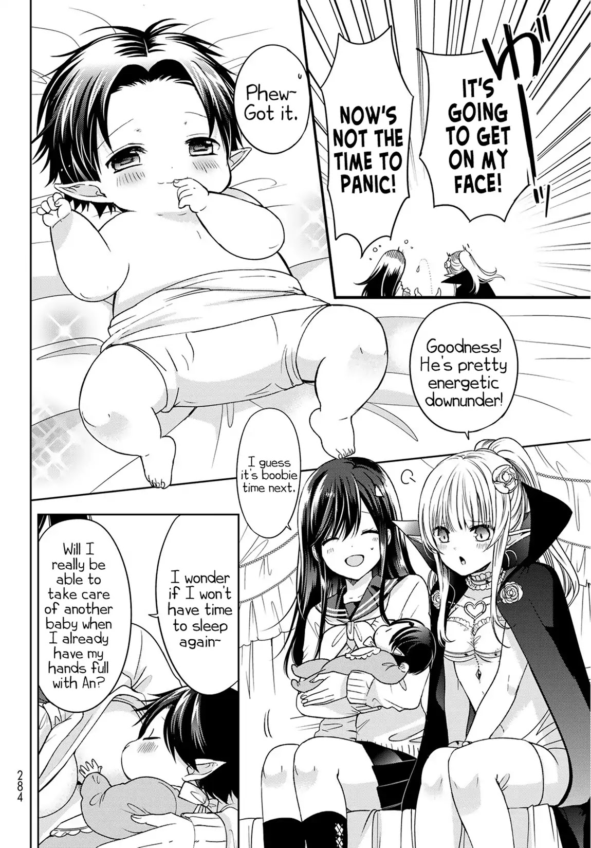 I Became the Mother of the Strongest Demon Lord's 10 Children in Another World. Chapter 7 page 5 - Chapter 7: A Mini Mama is Born