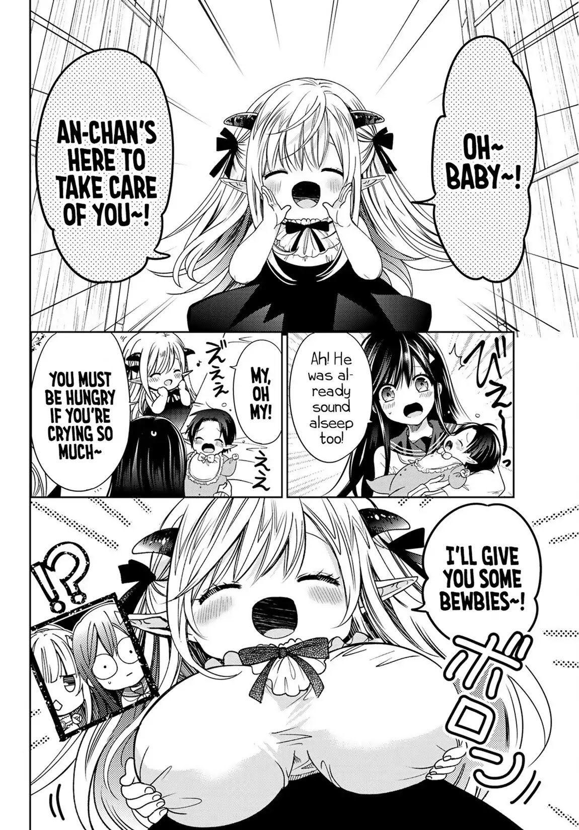 I Became the Mother of the Strongest Demon Lord's 10 Children in Another World. Chapter 7 page 7 - Chapter 7: A Mini Mama is Born