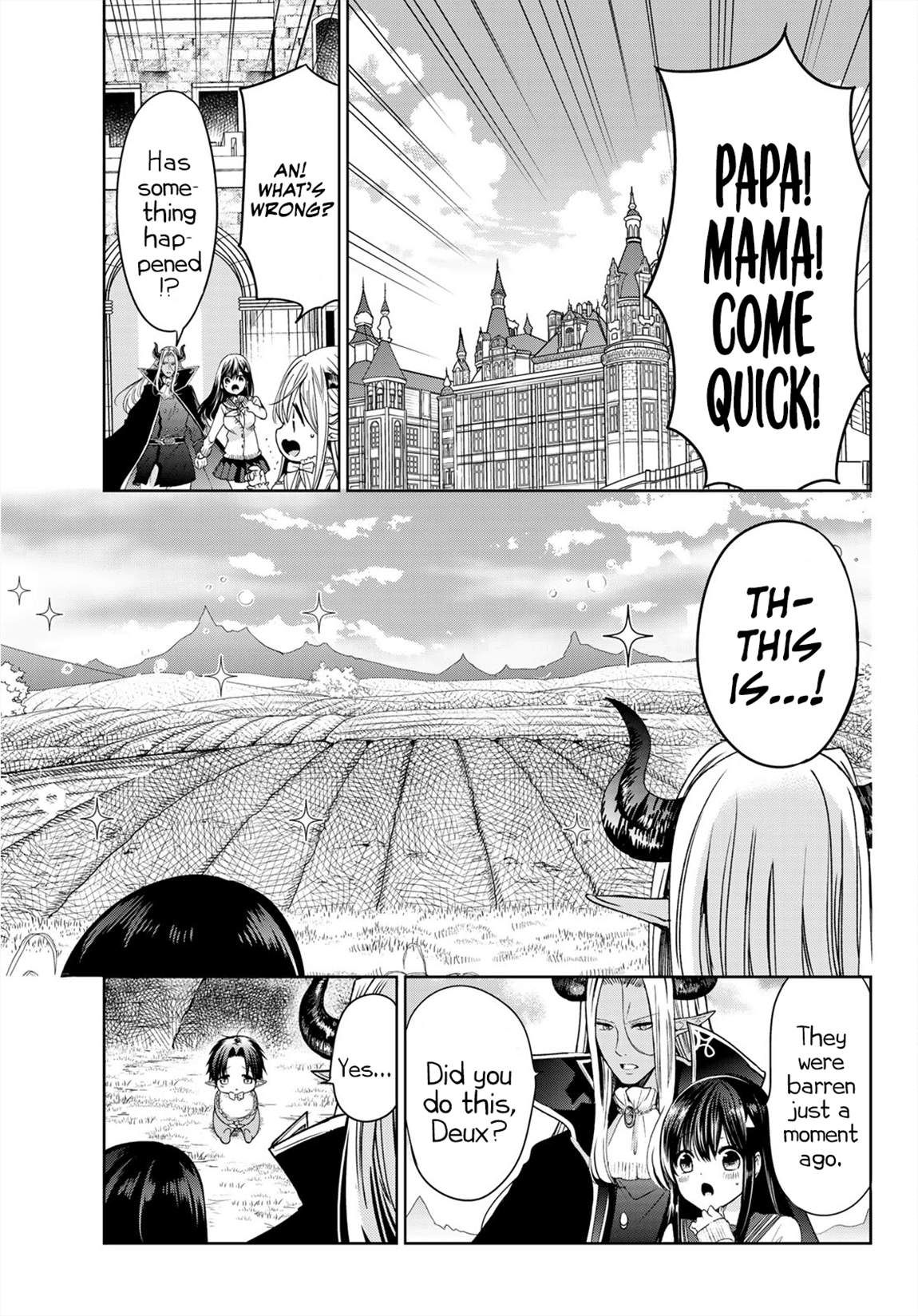 I Became the Mother of the Strongest Demon Lord's 10 Children in Another World. Chapter 8.2 page 16 - Chapter 8.2: Papa and Mama Got Into a Fight. (Part 2)