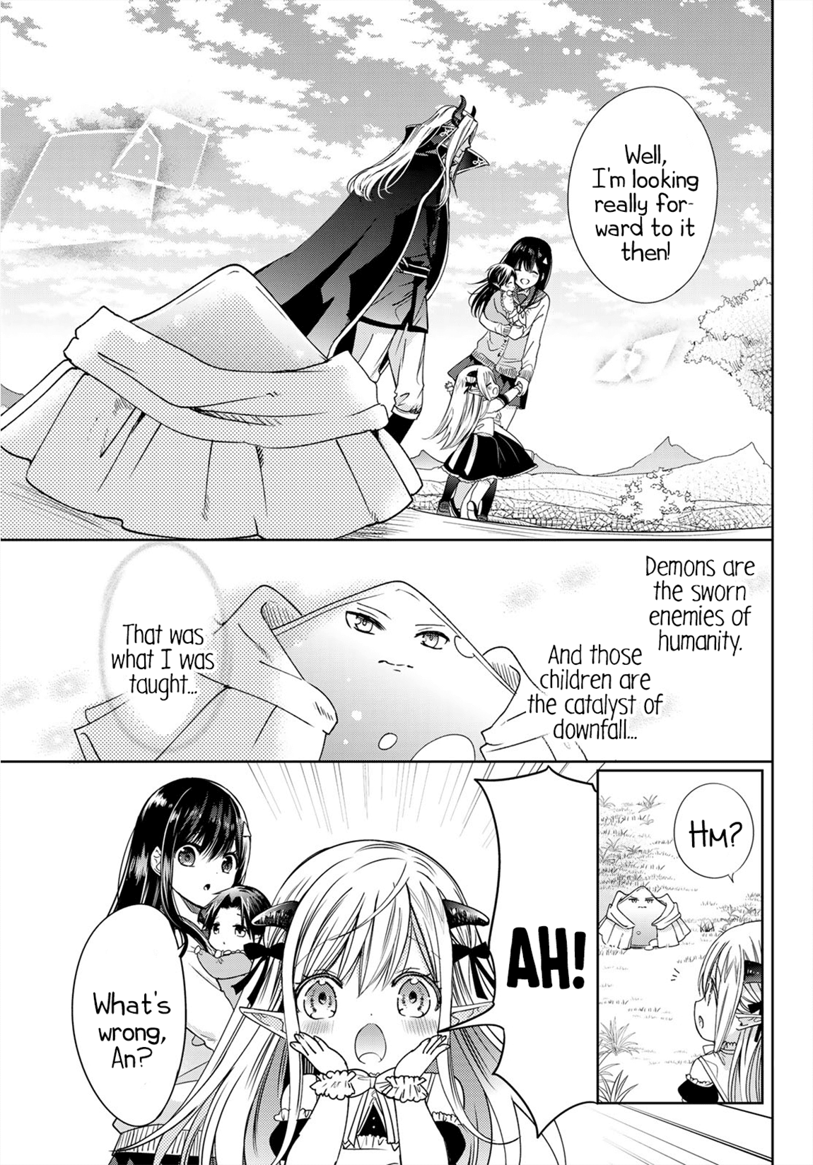 I Became the Mother of the Strongest Demon Lord's 10 Children in Another World. Chapter 8.2 page 22 - Chapter 8.2: Papa and Mama Got Into a Fight. (Part 2)