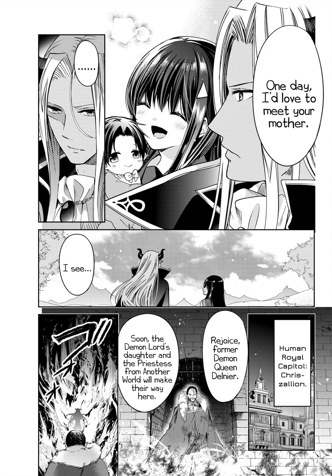 I Became the Mother of the Strongest Demon Lord's 10 Children in Another World. Chapter 8.2 page 26 - Chapter 8.2: Papa and Mama Got Into a Fight. (Part 2)