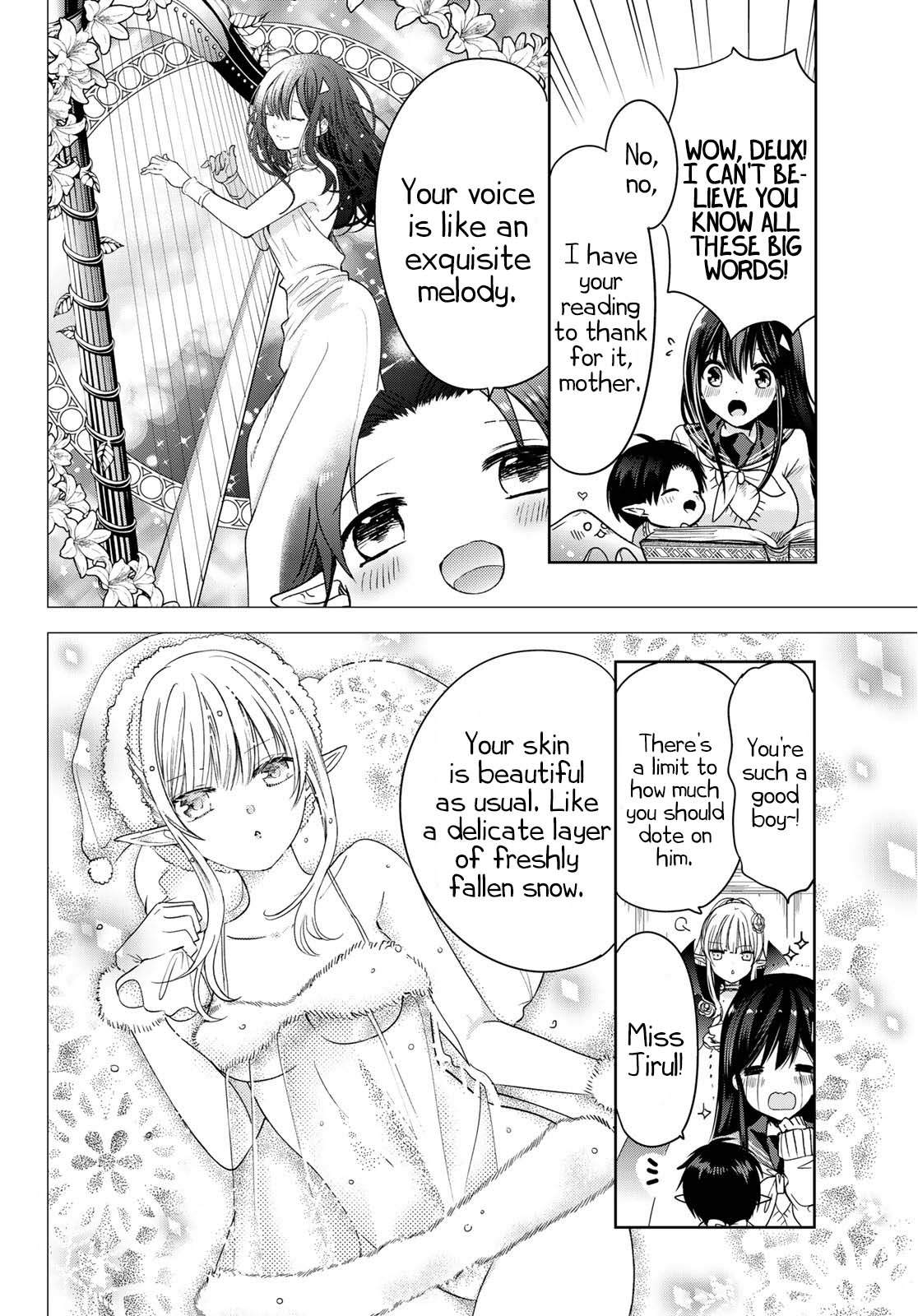 I Became the Mother of the Strongest Demon Lord's 10 Children in Another World. Chapter 8 page 11 - Chapter 8: Papa and Mama Got Into a Fight. (Part 1)