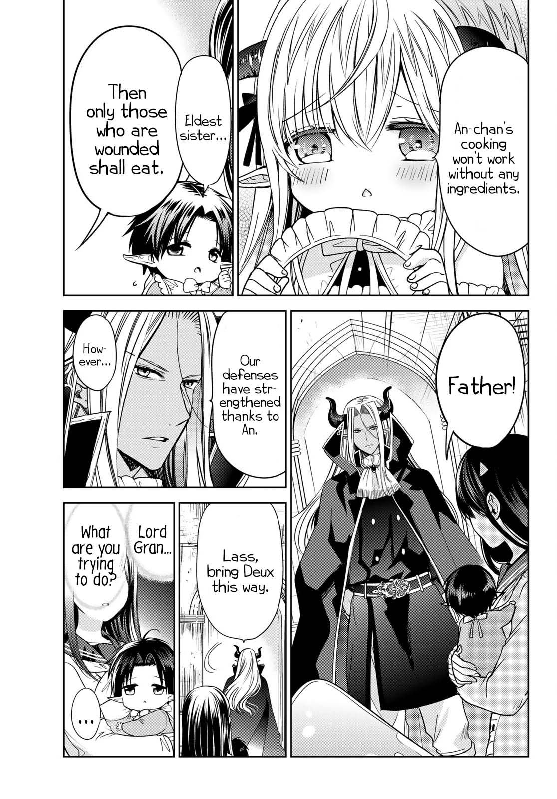 I Became the Mother of the Strongest Demon Lord's 10 Children in Another World. Chapter 8 page 16 - Chapter 8: Papa and Mama Got Into a Fight. (Part 1)