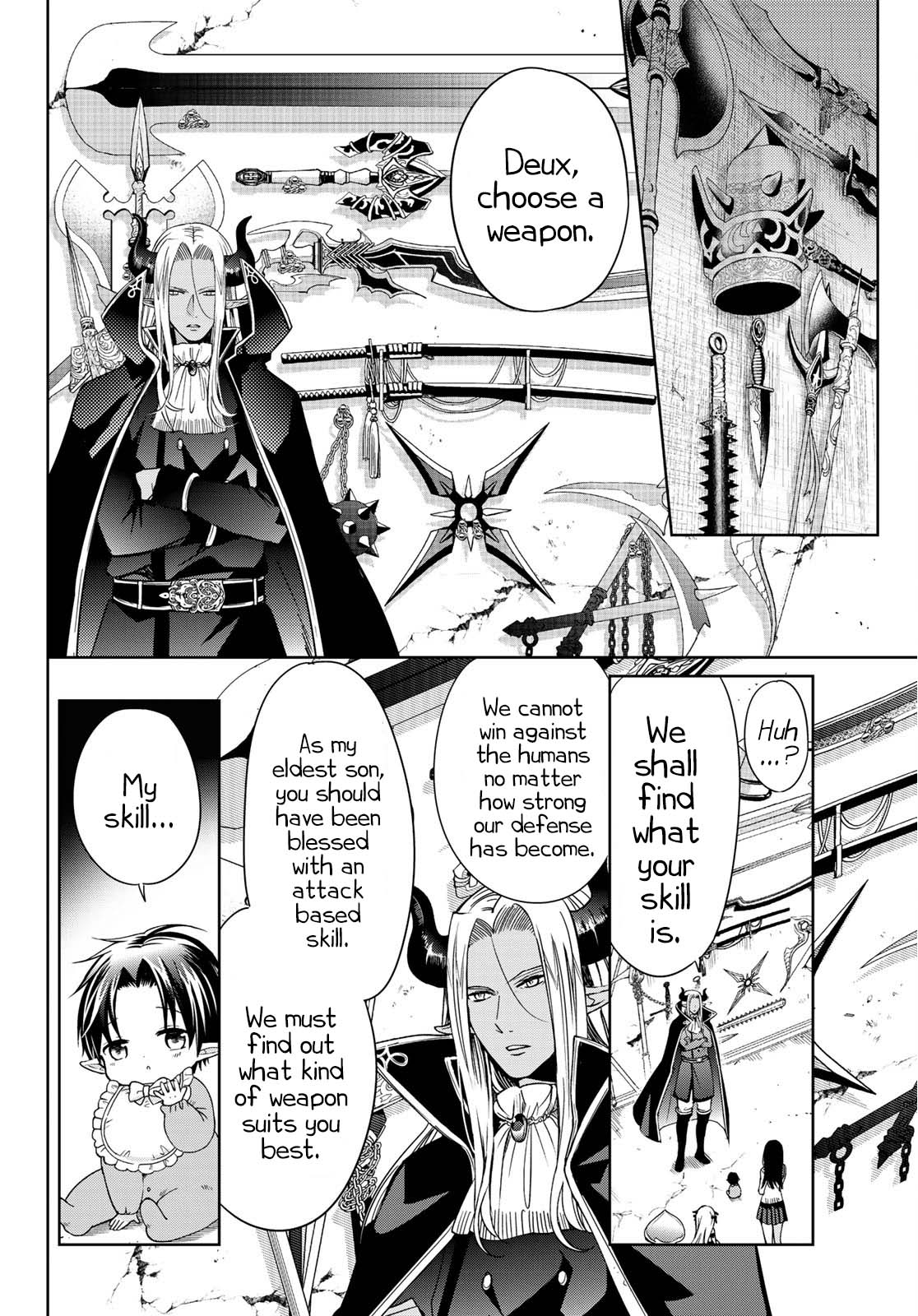 I Became the Mother of the Strongest Demon Lord's 10 Children in Another World. Chapter 8 page 17 - Chapter 8: Papa and Mama Got Into a Fight. (Part 1)