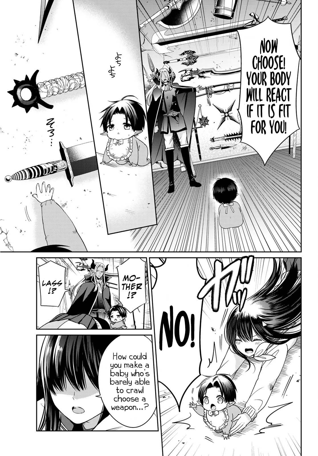 I Became the Mother of the Strongest Demon Lord's 10 Children in Another World. Chapter 8 page 18 - Chapter 8: Papa and Mama Got Into a Fight. (Part 1)
