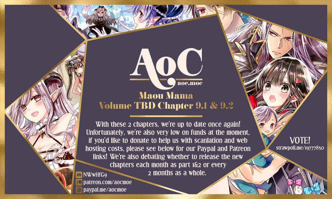 I Became the Mother of the Strongest Demon Lord's 10 Children in Another World. Chapter 9 page 1 - Chapter 9: We Held a Ball (Part 1&2)