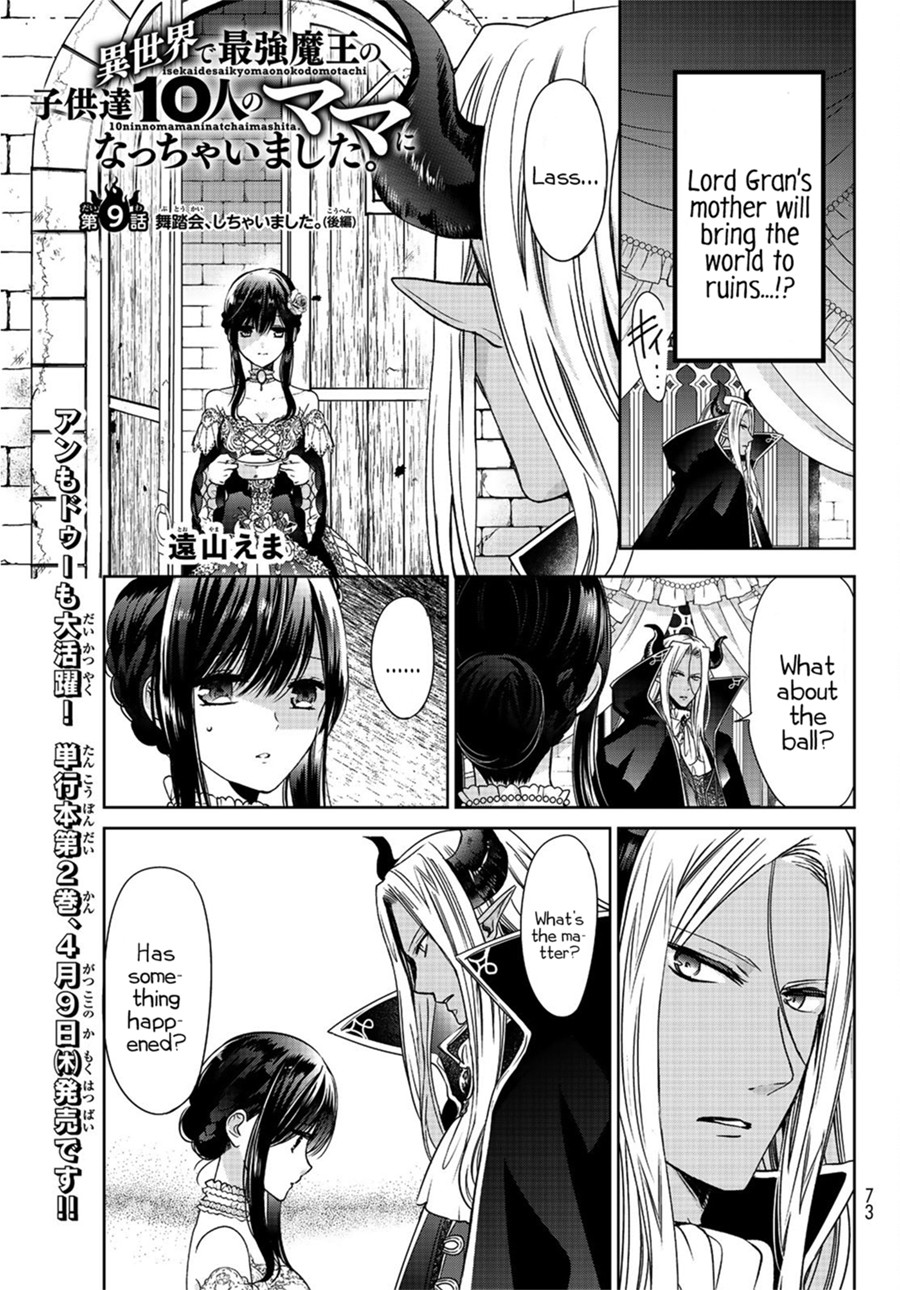 I Became the Mother of the Strongest Demon Lord's 10 Children in Another World. Chapter 9 page 28 - Chapter 9: We Held a Ball (Part 1&2)