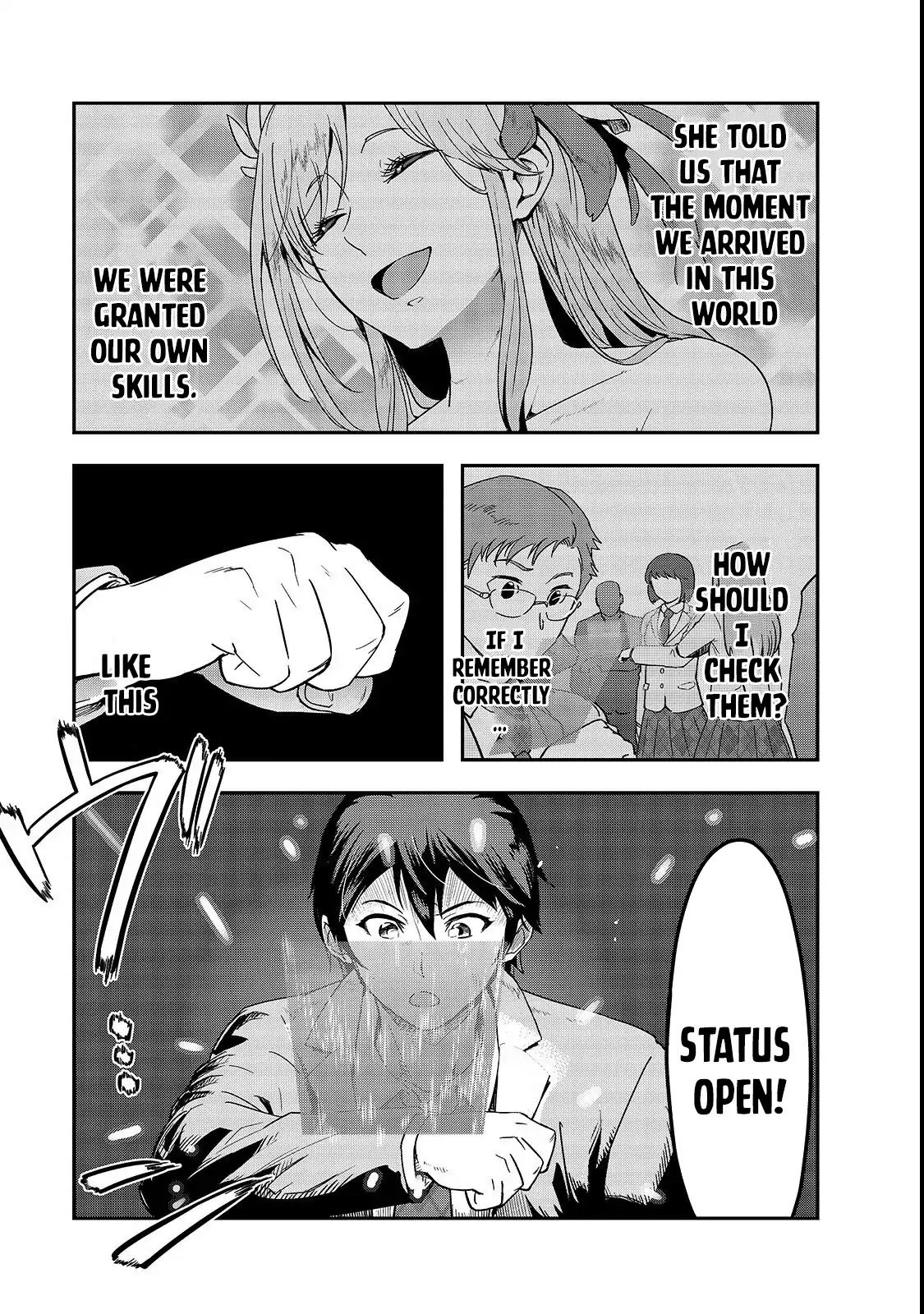 I Became the Strongest With the Failure Frame "Abnormal State Skill" as I Devastated Everything Chapter 1 page 32 - Chapter 1: The Goddess Explains The Summoning