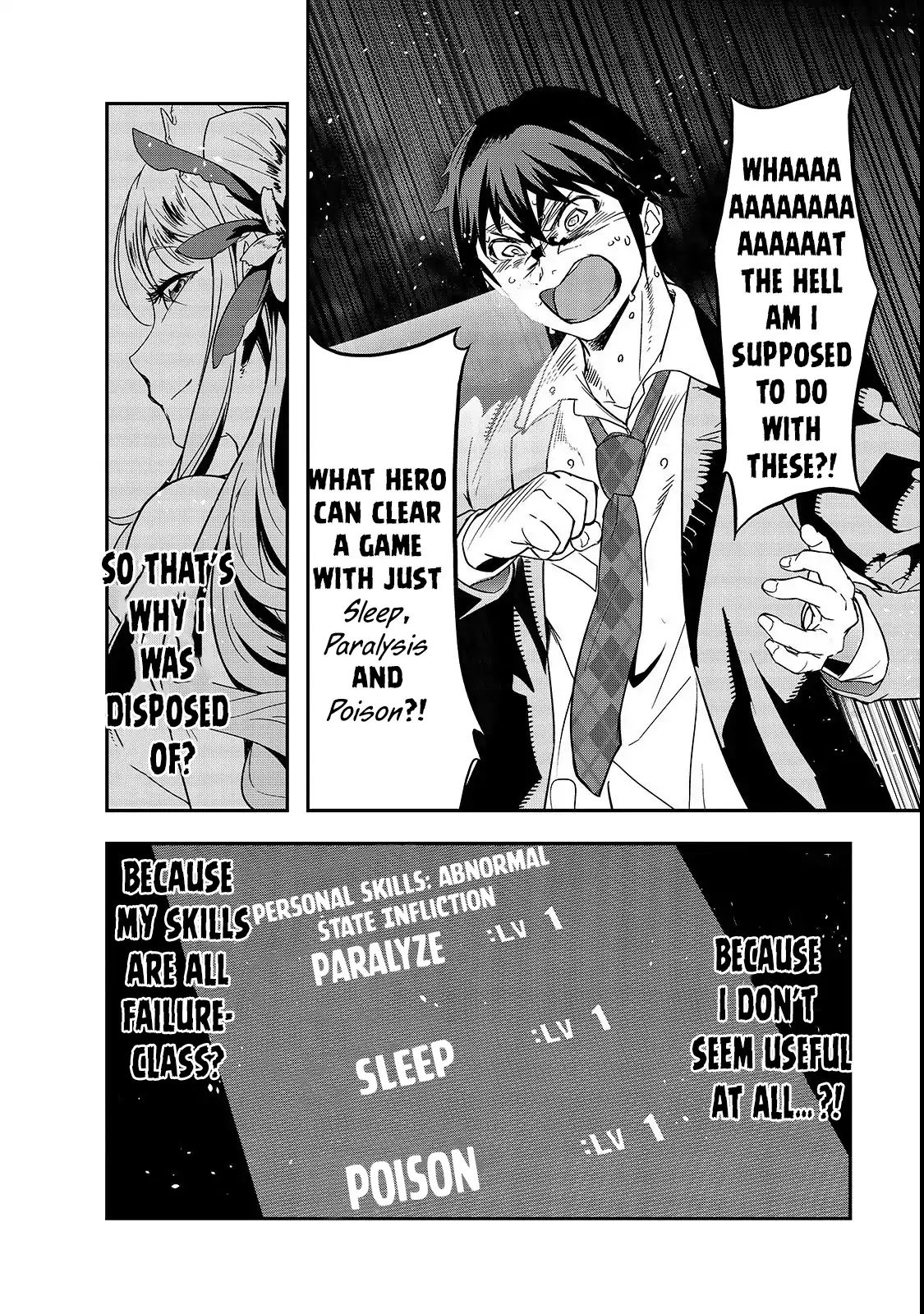 I Became the Strongest With the Failure Frame "Abnormal State Skill" as I Devastated Everything Chapter 1 page 39 - Chapter 1: The Goddess Explains The Summoning