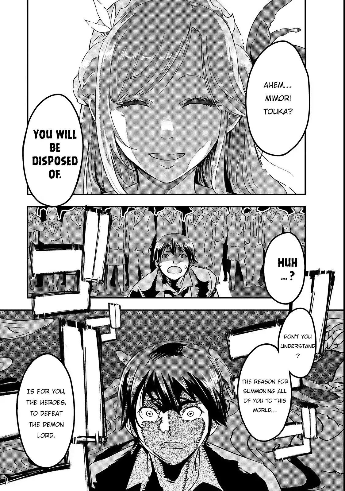 I Became the Strongest With the Failure Frame "Abnormal State Skill" as I Devastated Everything Chapter 1 page 7 - Chapter 1: The Goddess Explains The Summoning