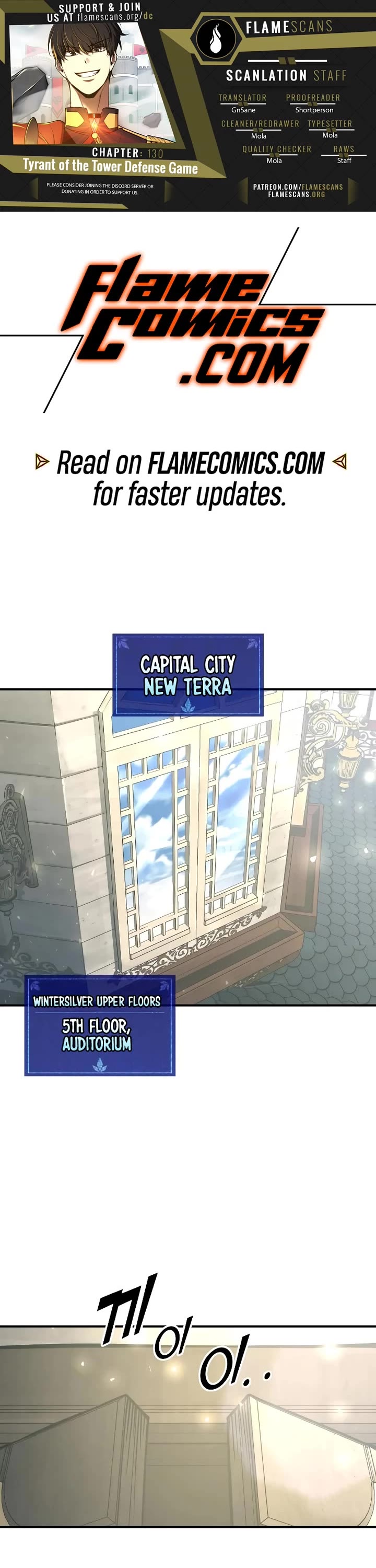 I Became the Tyrant of a Defense Game Chapter 130 page 1 - Chapter 130