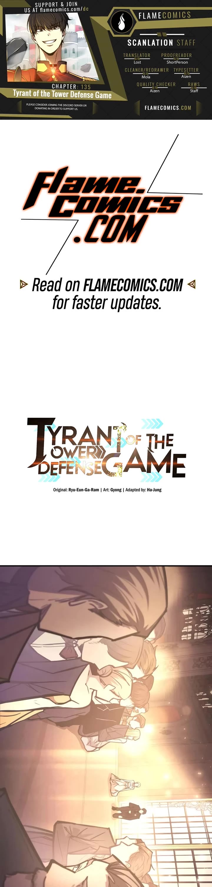 I Became the Tyrant of a Defense Game Chapter 135 page 1 - Chapter 135