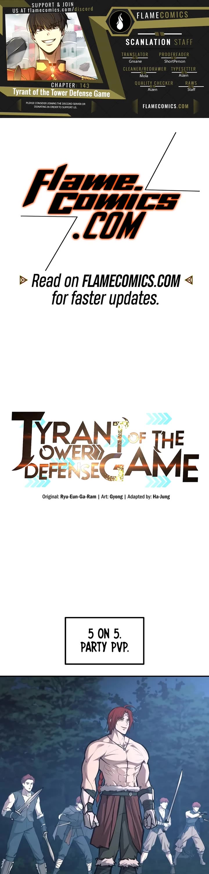 I Became the Tyrant of a Defense Game Chapter 143 page 1 - Chapter 143